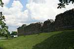 A következõ megálló Medininkai. Ez a középkori vár közvetlenül a fehérorosz határ mellett fekszik
