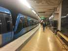 A stockholmi metró a végletek helye, egyik része igazán csúnya, máshol pedig egészen gyönyörû